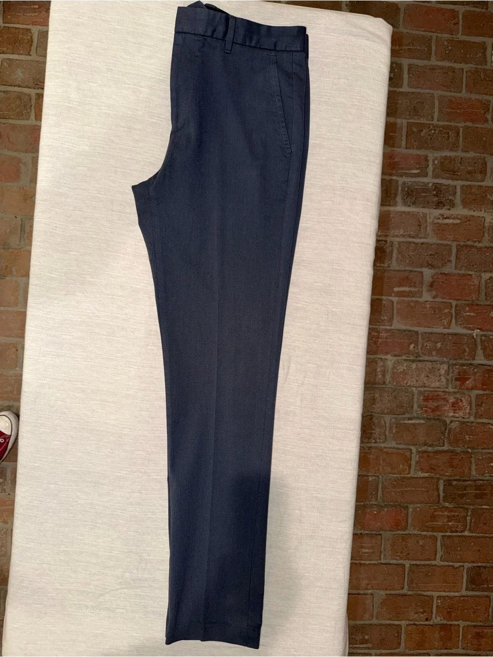 SOLD - Bonobos Weekday Warrior Dress Pants – Navy Blue “Monday” – Size 33x32